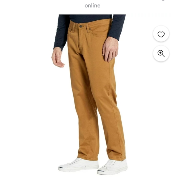 Levi's® 541™ Athletic Taper Fit Twill Pants in Caraway Size 42×34 Mens - Picture 3 of 13